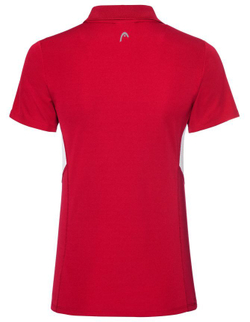 Женское поло Head Club Tech Polo Shirt W - Red