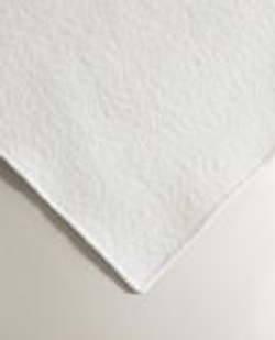 ZARA HOME САЛФЕТКИ ИЗ ПЛОТНОГО ХЛОПКА (2 ШТ.), БЕЛЫЙ