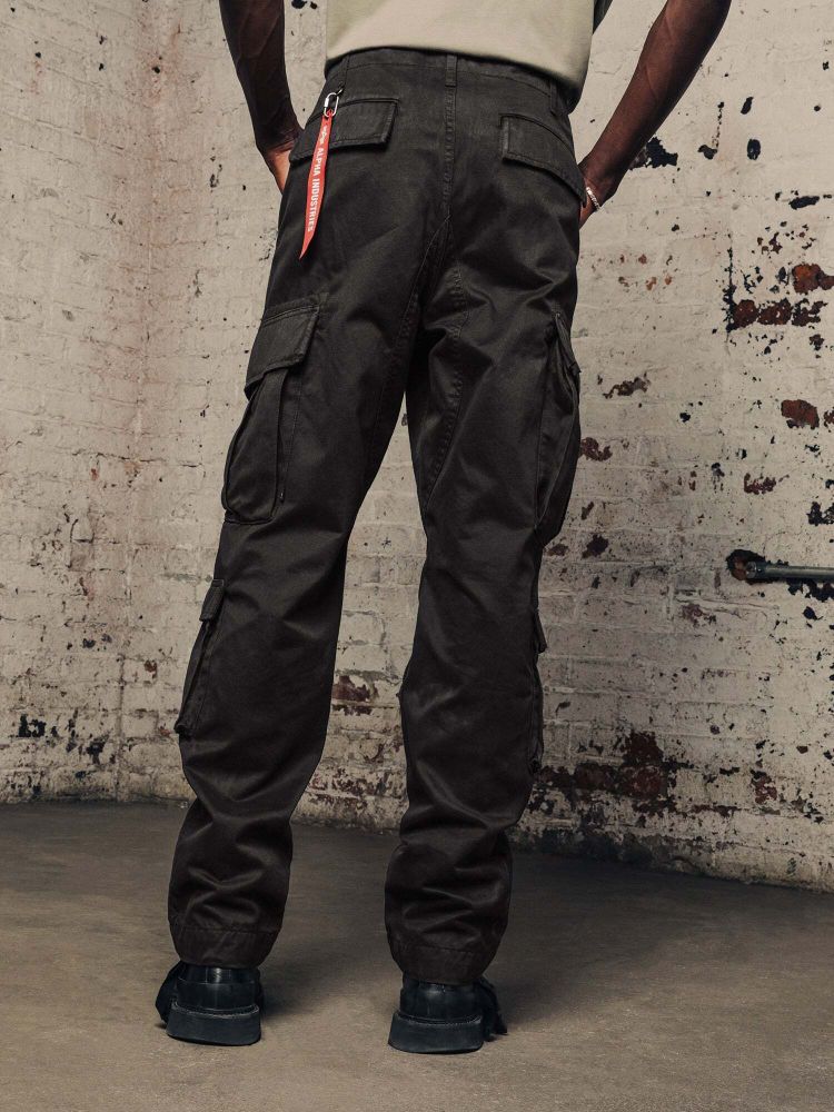 Брюки Alpha Industries ACU Pant black (черные)