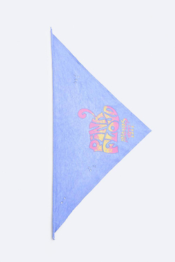 ZARA ПЛАТОК С ЭФФЕКТОМ ПОТЕРТОСТИ PINK FLOYD THE WALL ©, ЛИЛОВЫЙ