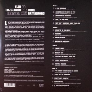 Ella Fitzgerald & Louis Armstrong / Greatest Hits (2LP)