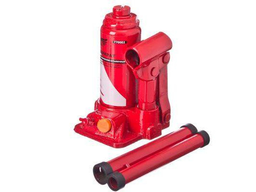 Домкрат гидравлический бутылочный 2т высота подъема 150-285мм