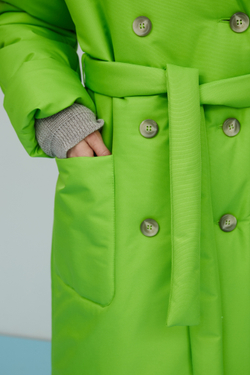 Плащ-пуховик