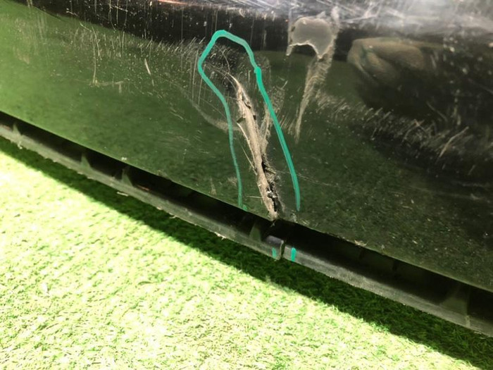 Бампер задний Audi Q7 1 4L (2009-2015)