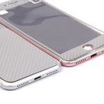 Декоративная пленка 3D 2 в 1 для iPhone 7 0.3 mm, 009467 Серебристый