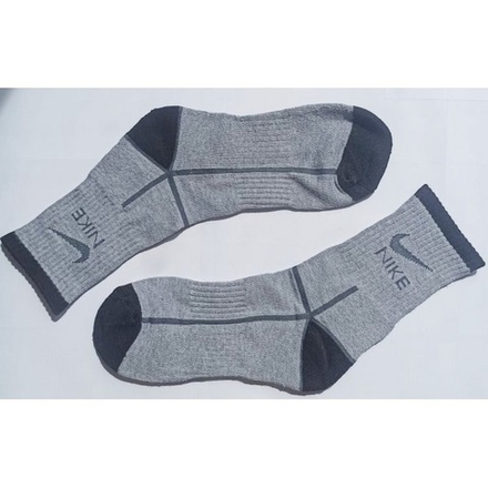 Мужские носки серые с черным Nike Fit спортивные