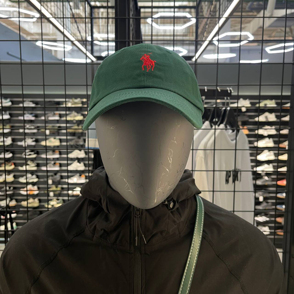 Кепка Polo green/red