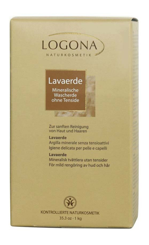 Порошок лавовой глины Logona, 1 кг, 1000 гр