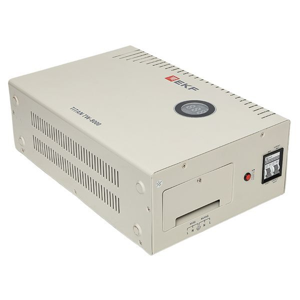 Стабилизатор напряжения симисторный EKF stab-TW-8000