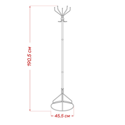 Вешалка напольная Leset Порто-2