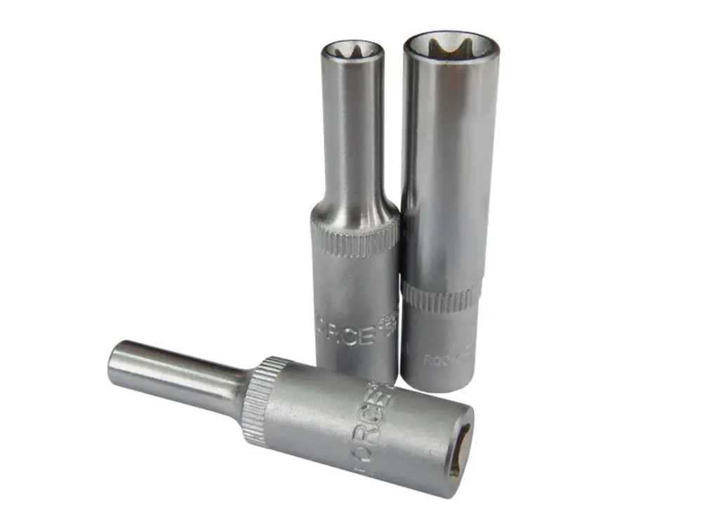 Головка Е-профиль глубокая 1/4'', E5 RockFORCE RF-5265005