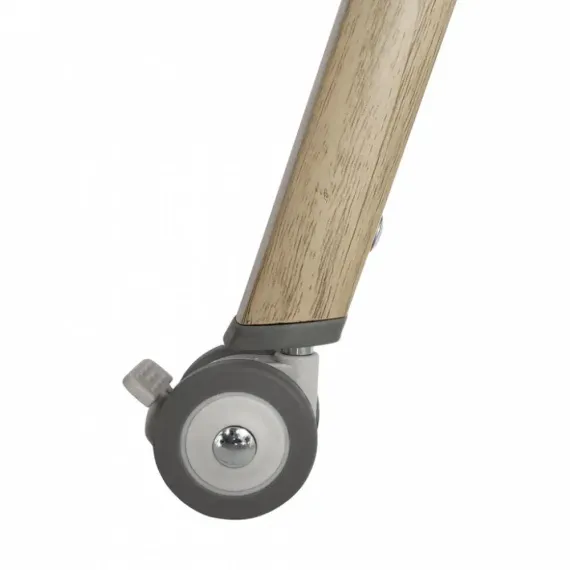 Колыбель приставная Tutti Bambini CoZee Oak Silver с колесами