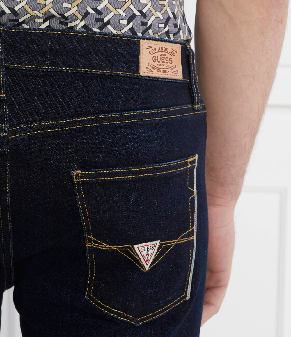 Джинсы CHRIS GUESS - темно-синий(M3BA27 D55T1)