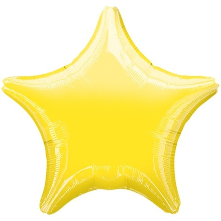 Шар Anagram звезда 18" жёлтый #04552