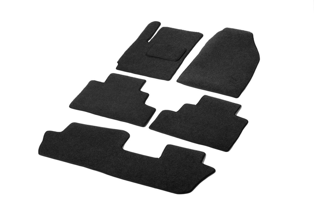 Коврики текстиль в салон, AutoFlex Business для Jetour X70 Plus 2020-н.в., графит, 6 частей, 5060201