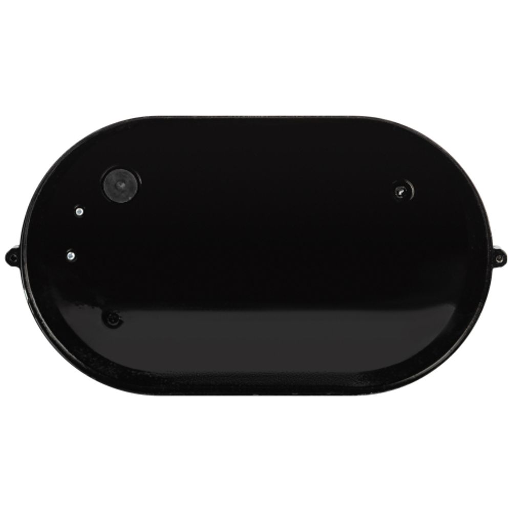 Светильник ЭРА НБП 04-100-001 Акватермо алюминий/стекло IP54 E27 max 100Вт 280х160 овал черный