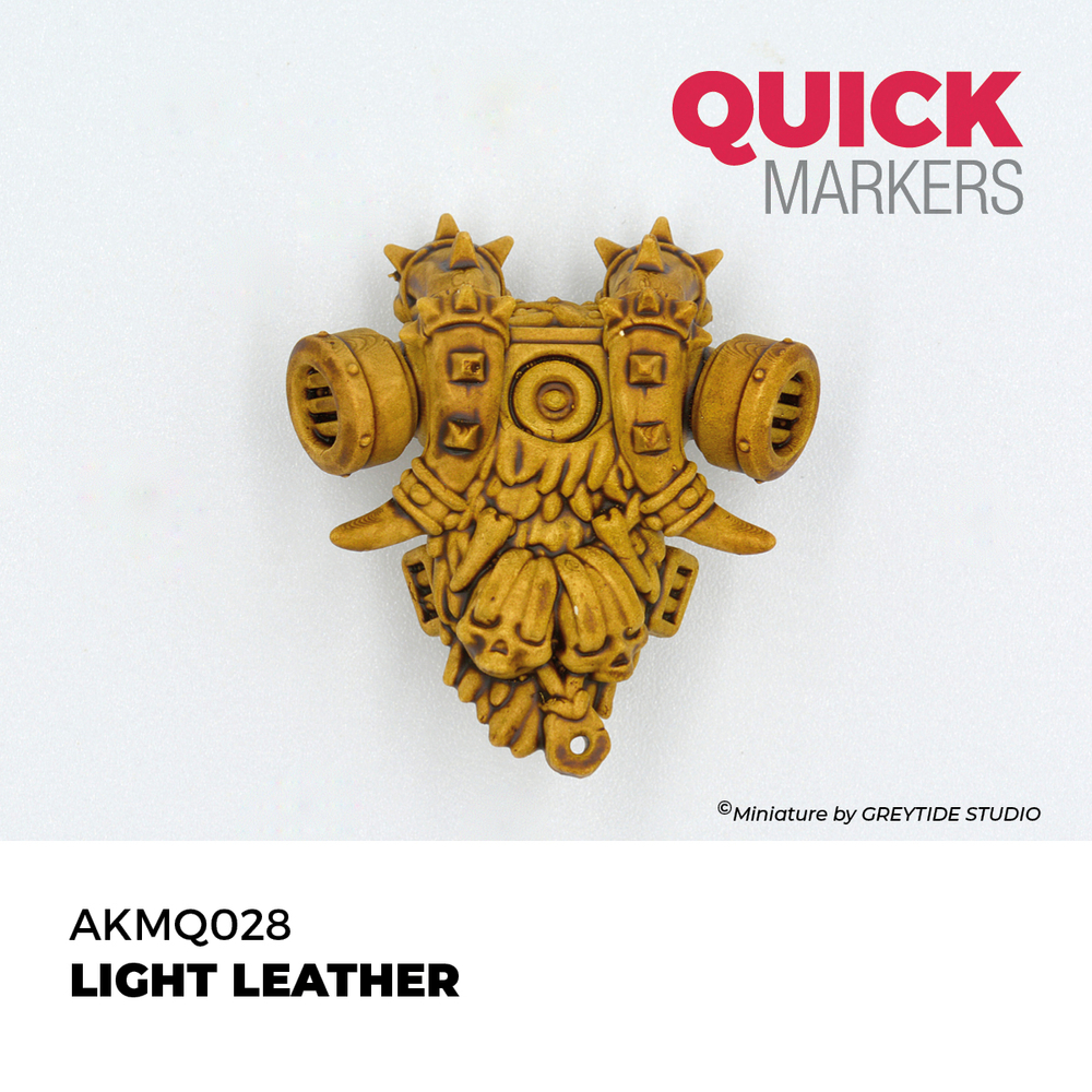 Акриловый маркер AK Interactive Quick Marker Light Leather