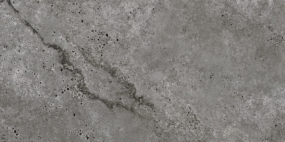 Керамогранит, LB Ceramics, Киплинг, 300x600 мм, Темно-серый, Матовая, Плоская