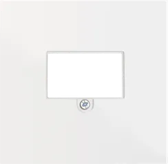 Donel R98 белый накладка стандарта TAE для розеток USB, HDMI, Аудио, серия DA