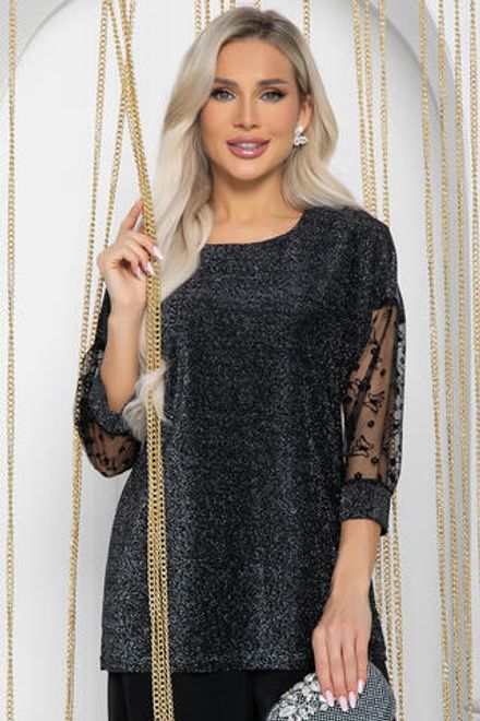 Джемпер В гармонии с собой (черный) Б12156 LT Collection