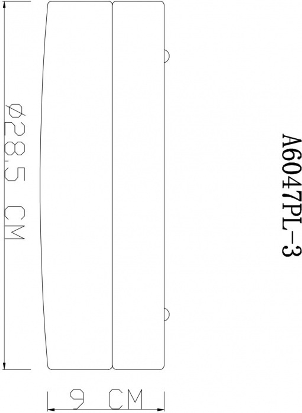 Потолочный светильник Arte Lamp AQUA-TABLET A6047PL-3CC