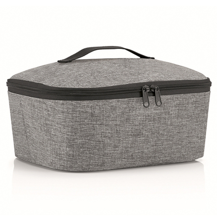 Термосумка Coolerbag M pocket twist silver