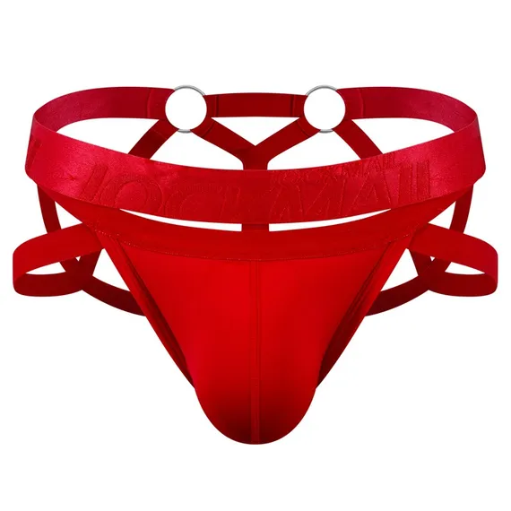 Мужские трусы джоки красные JOCKMAIL JM4062-8