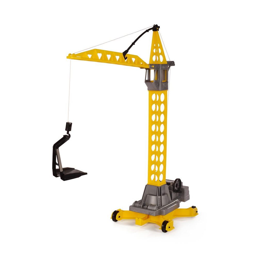 Башенный кран "Агат" на колёсиках малый, пакет (Полесье)