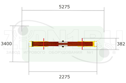 Качалка-балансир «Утки У1»