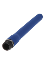 Синяя анальная насадка для душа Buttocks The Streamer Anal Douche - 24,5 см.