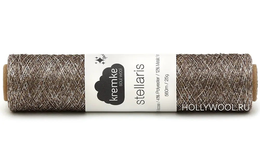 Люрекс KREMKE STELLARIS (180/Античное серебро)