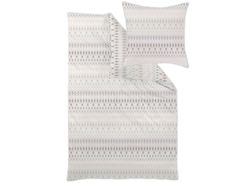 Постельное белье 2 спальное Curt Bauer Velda 2558/0171 pearl dust