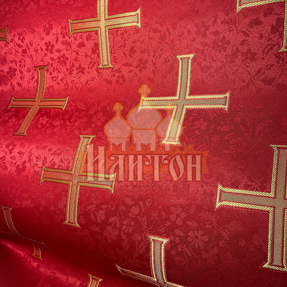 Шёлк "Ефросинья" красный