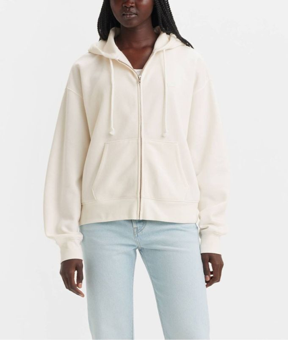 Толстовка женская LEVI'S EVERYDAY ZIP HOODIE SUGAR SWIZZLE FLEECE
