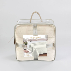 Плед 220х240 Sofi De MarkO Либерти молоко