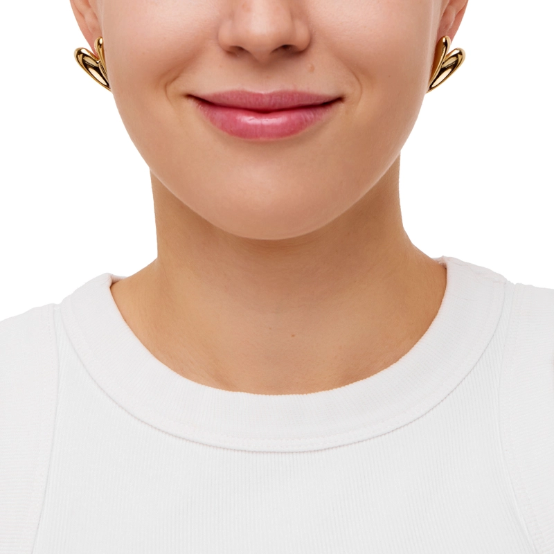 Серьги Нежные Сердца – Золото