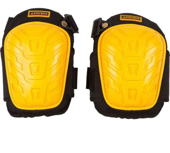 Наколенники STAYER с гелевым наполнит. и пластик. накладкой 11198