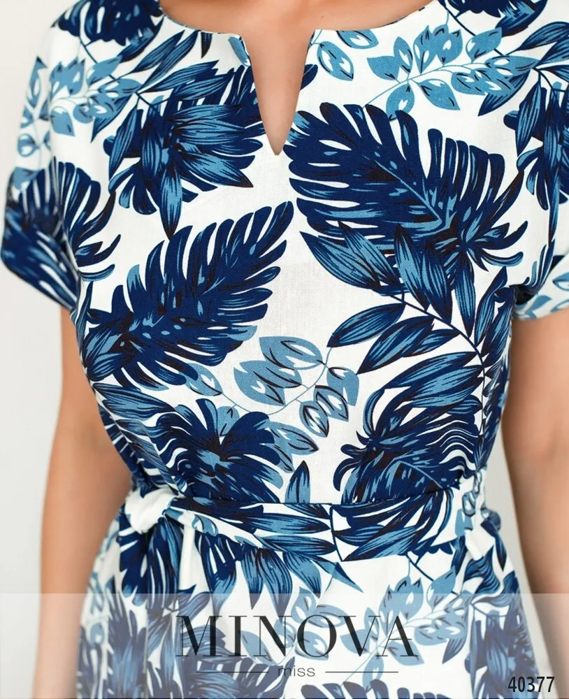 Платье 2001-Синий Minova