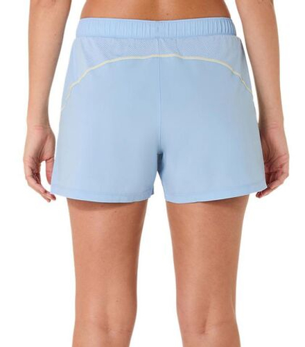 Женские теннисные шорты Asics Padel Court 2in1 - stone wash/performance black