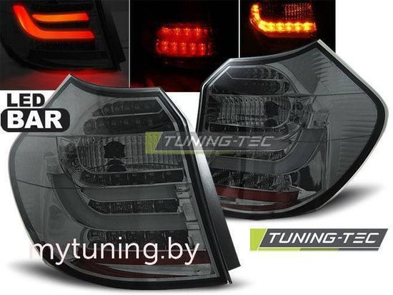 Задние фонари Bmw 1 E81/E87 smoke led bar