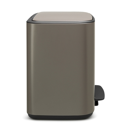 Мусорный бак Bo Pedal Bin 11+23л Brabantia Платиновый