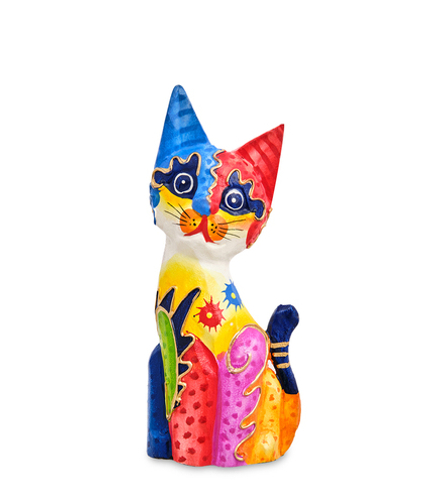 Decor and Gift 99-457-01 Статуэтка «Кошка» 20 см (албезия, о.Бали)