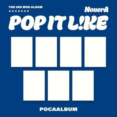 Альбом NOUERA - POP IT LIKE 3rd Mini Album POCAALBUM 7 Version SET