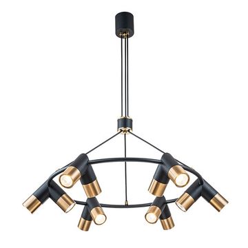 Подвесная люстра 12*GU10 V000455 11036/12P Black черный Doppio Indigo