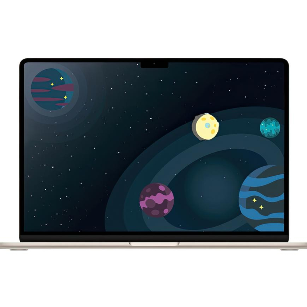 Ноутбук Apple MacBook Air 15” MC6K4 (M4 10-Core, GPU 10-Core, 24GB, 512GB) («Сияющая звезда» | Starlight)