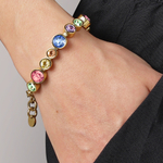 Браслет Dyrberg Kern CALICE SG PASTEL MULTI 460092