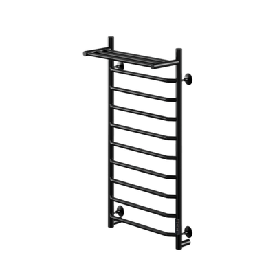 Полотенцесушитель электрический с/т Comfysan Scola EC-10 100/40 с полкой, черный