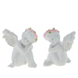 GAEM Фигурка декоративная "Ангел", L4,5 W6 H7,5 см, 2в.