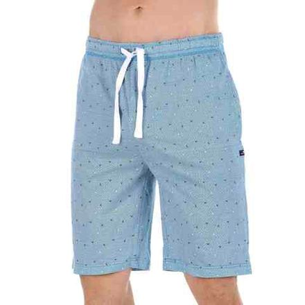 Мужские шорты плавательные голубые с узором Tom Tailor 71084/5608