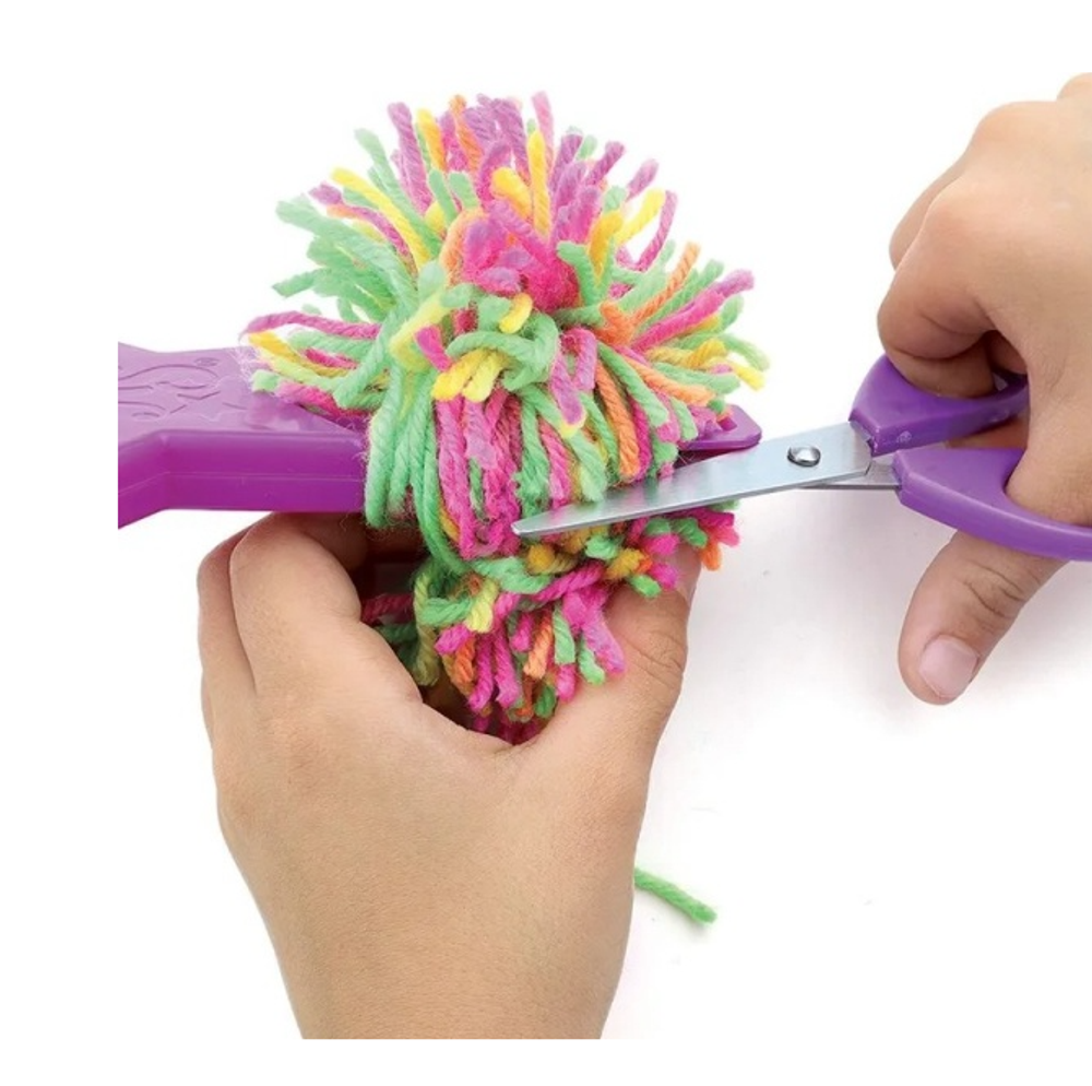 Набор для творчества Nebulous Star серия Paloma для создания поделок с цветными помпонами